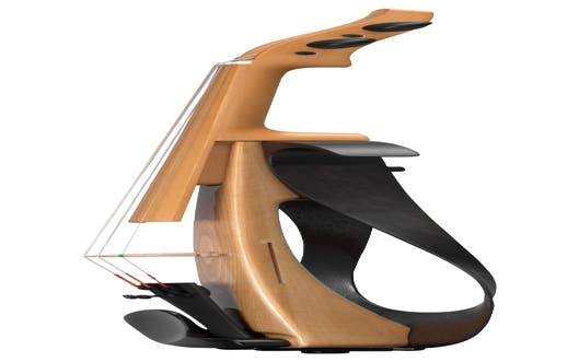 Yamaha YEV104PRO 4 string Professional Electric Violin - Natural/Black