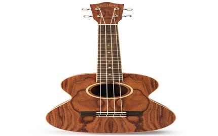 Lanikai Bubinga Series Tenor Ukulele w/Bag - Natural Satin Finish