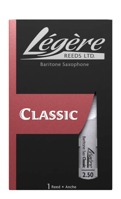 Legere Classic Baritone Sax Reed - Grade 2.5