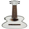 Lanikai Julia Michaels Signature Tenor Ukulele w/Bag + Pickup - White Pearl