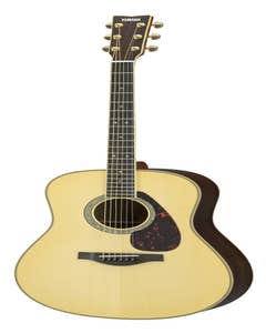 Yamaha LL16ARE Jumbo Acoustic Electric Guitar w/Hard Bag - Natural