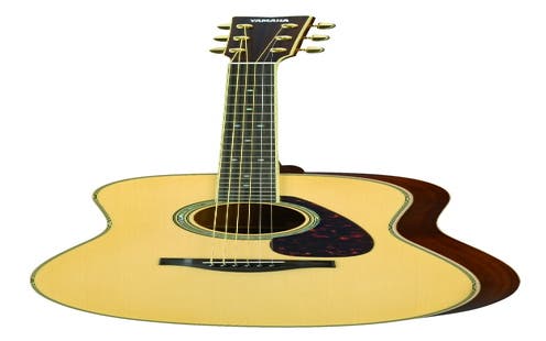 Yamaha LL16MARE Jumbo Acoustic Electric Guitar w/Hard Bag - Natural