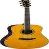 Yamaha TransAcoustic Dreadnaught Guitar w/Hard Bag - Vintage Tint