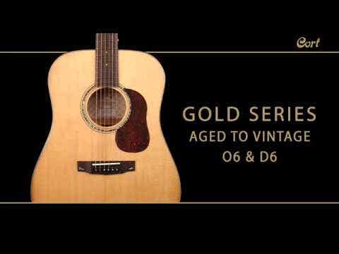 Cort Gold D6 Acoustic Guitar - Natural Gloss