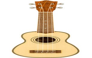 Lanikai Solid Spruce Top Series Soprano Ukulele w/Bag - Natural Satin Finish