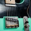 Luxxtone Guitars Choppa T w/Case - Aged Seafoam Green