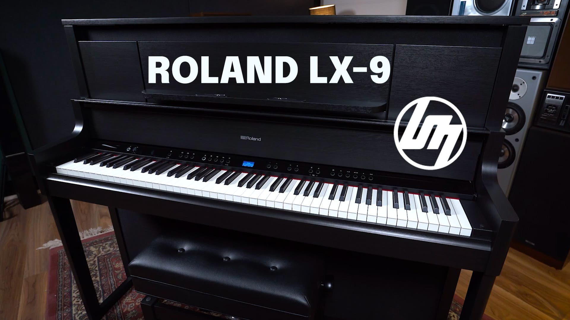 Roland LX9CH Digital Home Piano w/Bench - Charcoal