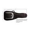 Mono M80 Acoustic Parlour Guitar Case - Black