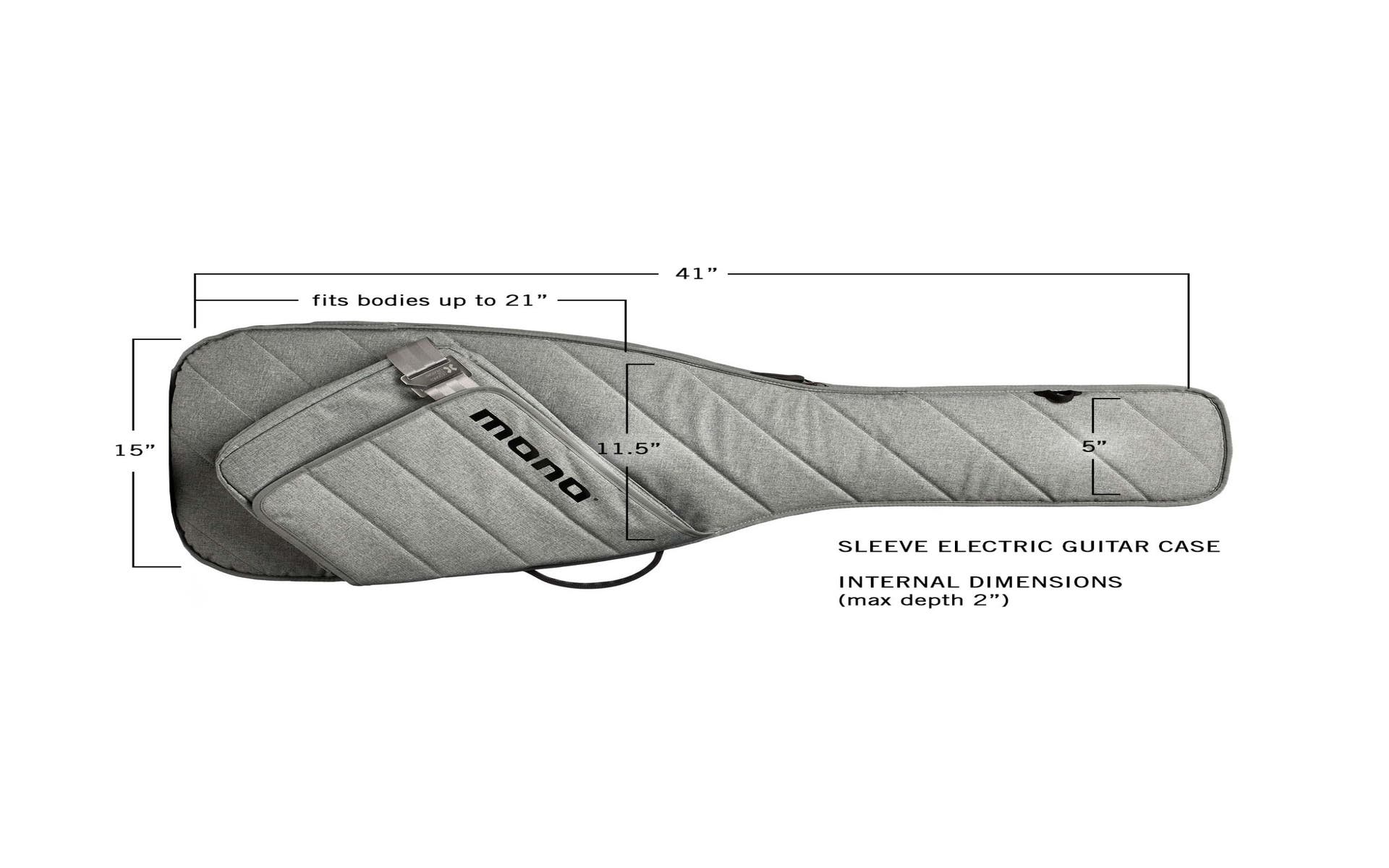 Mono M80 Sleeve Electric Guitar Bag - Ash