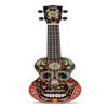 Mahalo Art Series Soprano Ukulele - Skull (MA1SKBK)