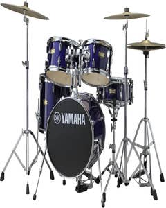 Yamaha Manu Katche Junior Drum Kit (Shell Pack) - Deep Violet