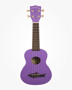 Kala Makala Shark Series Soprano Ukulele - Purple