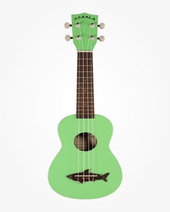 Kala Makala Shark Series Soprano Ukulele - Green