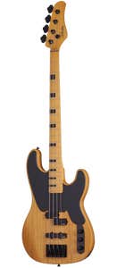 Schecter Model T Session Electric Bass Guitar - Aged Natural Satin