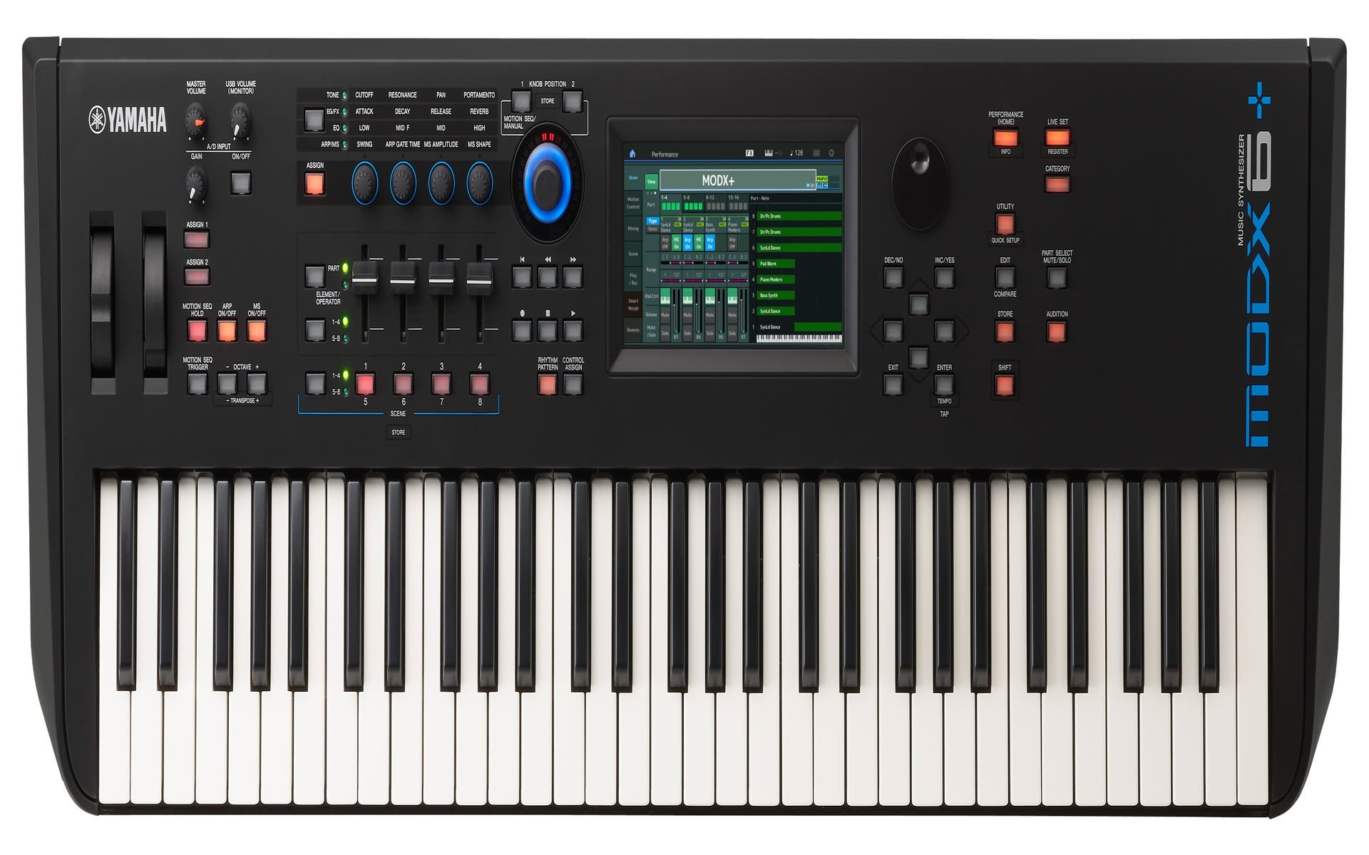 Yamaha MODX6+ 61 Semi-weighted key Synthesizer