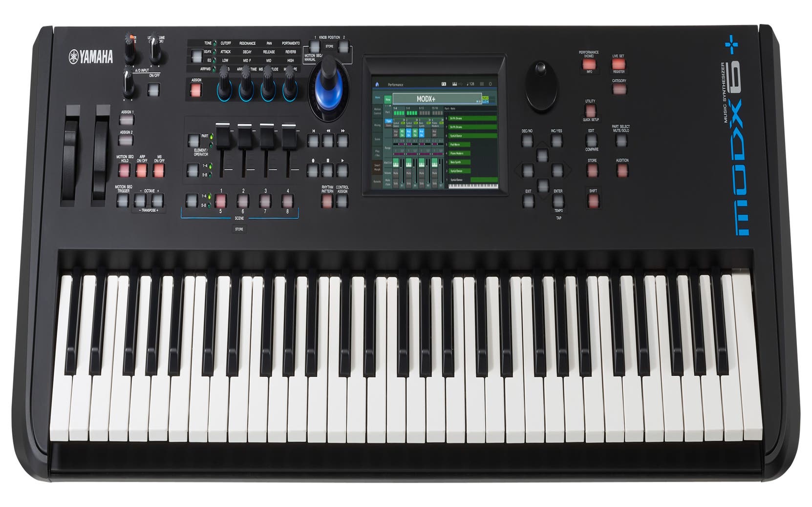 Yamaha MODX6+ 61 Semi-weighted key Synthesizer