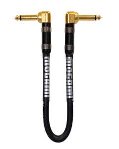 Mogami Platinum Patch Cable 1/4" Jacks - 10inch (MOG-PLATINUM01RR)