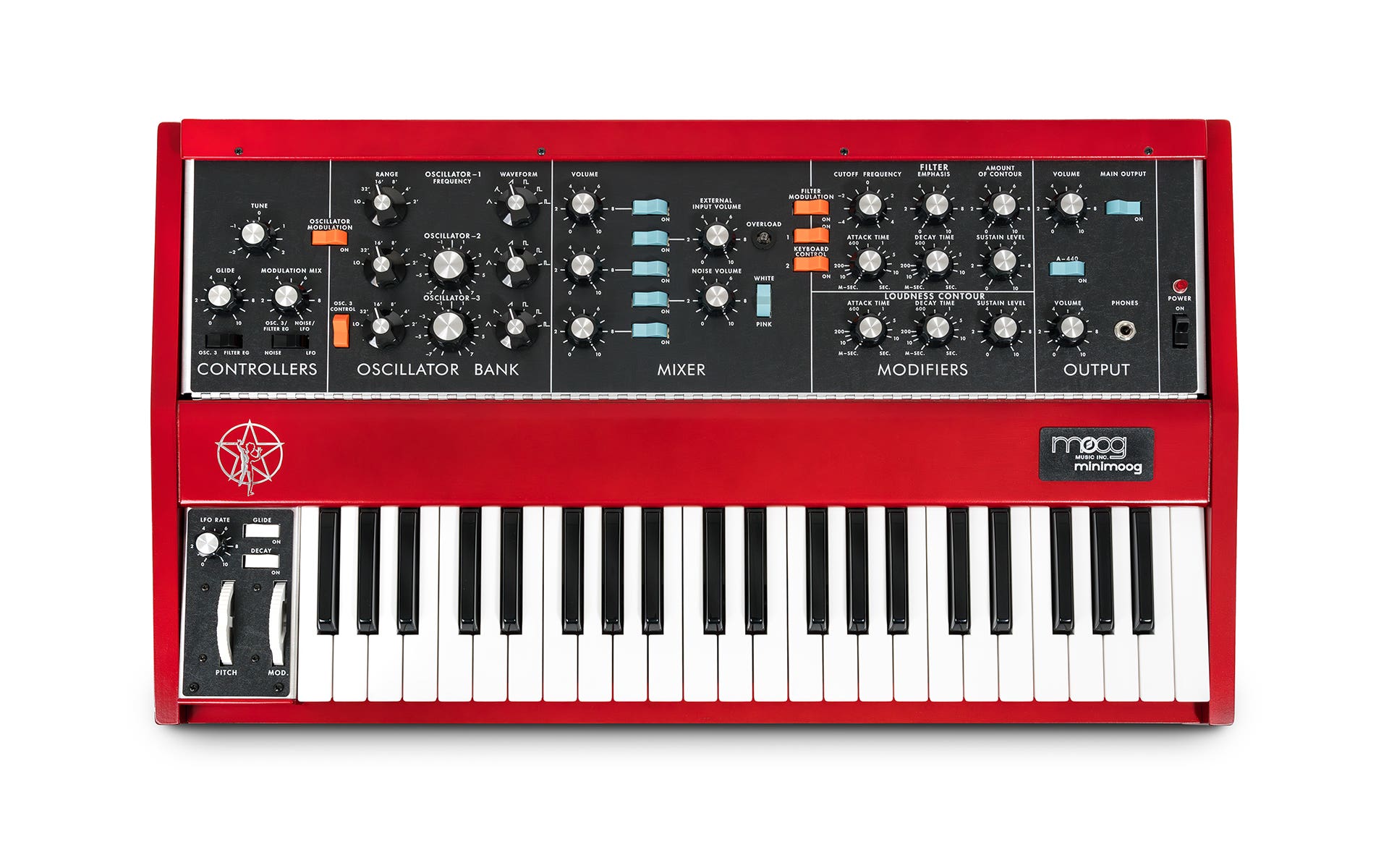 Moog Geddy Lee MiniMoog Model D Analog Synth (Limited)