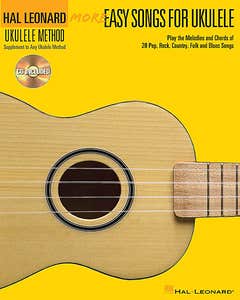 UKULELE MORE EASY SONGS BK/CD / REV LIL (HAL LEONARD)