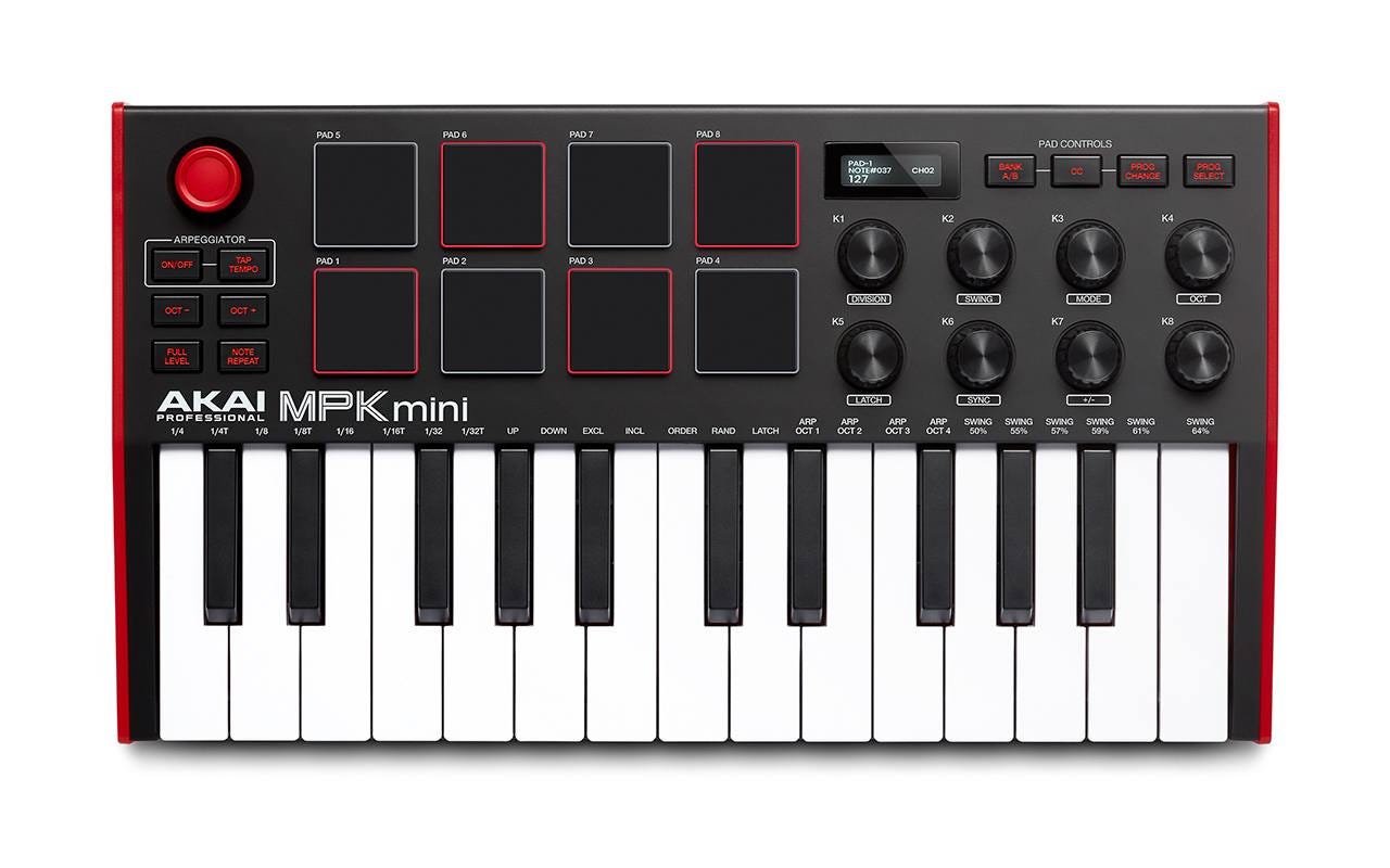 AKAI MPK Mini MK3 Portable Controller Keyboard