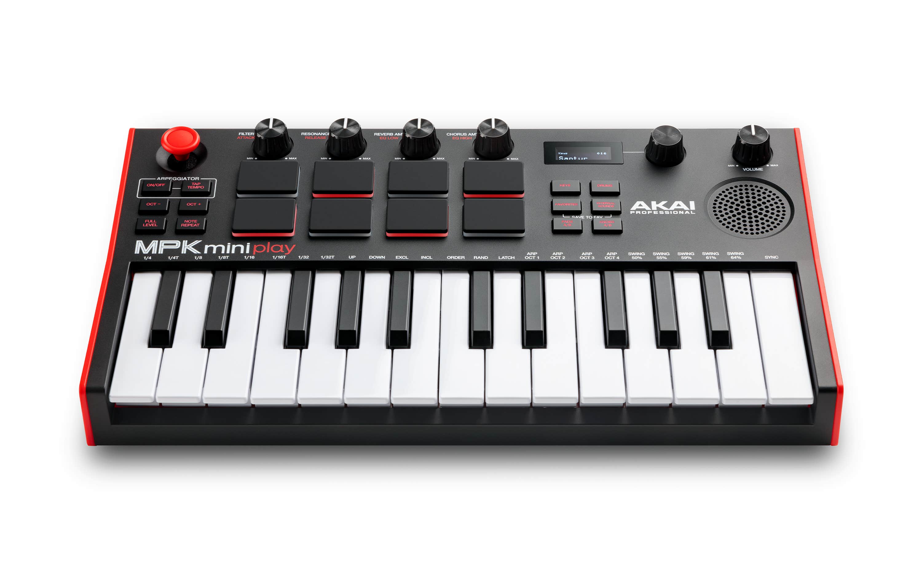 AKAI MPK Mini Play 3 Controller Keyboard w Built in Speaker