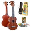 Mahalo Rainbow Series Soprano Ukulele - Brown (MR1TBR)