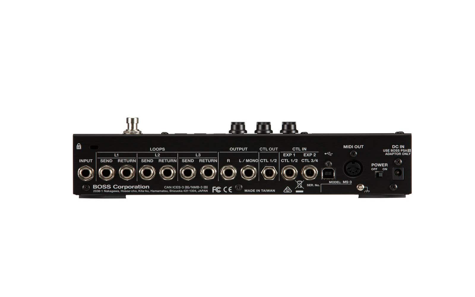 Boss MS3 Multi Effects Switcher (MS-3)