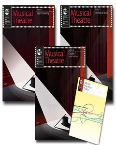 musical theatre grade 4 series 1 ladies student pack / ameb