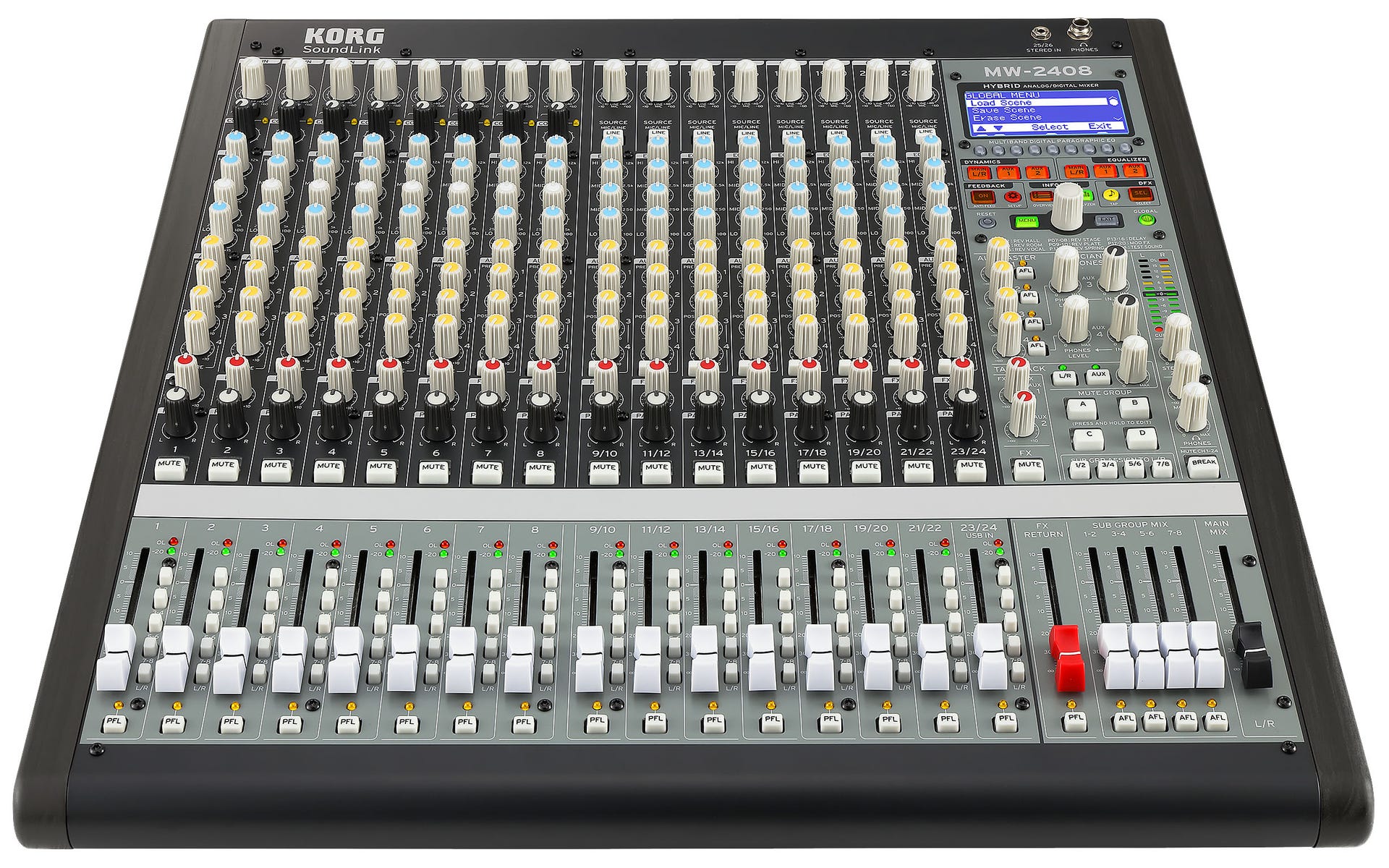 Korg MW-2408 Hybrid Analog/Digital Mixing Console