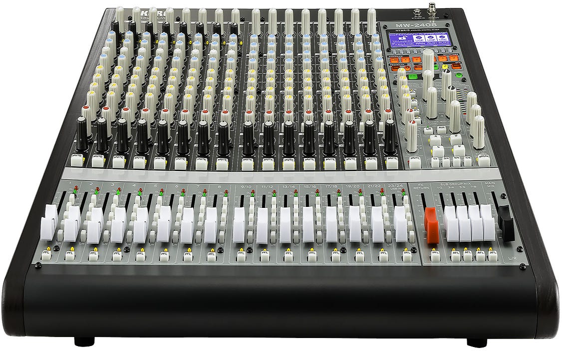 Korg MW-2408 Hybrid Analog/Digital Mixing Console