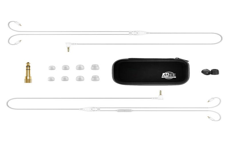 MEE Audio MX1 PRO In-Ear Monitors - Clear