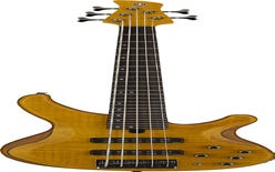 Yamaha TRBX605FM Electric Bass - Amber