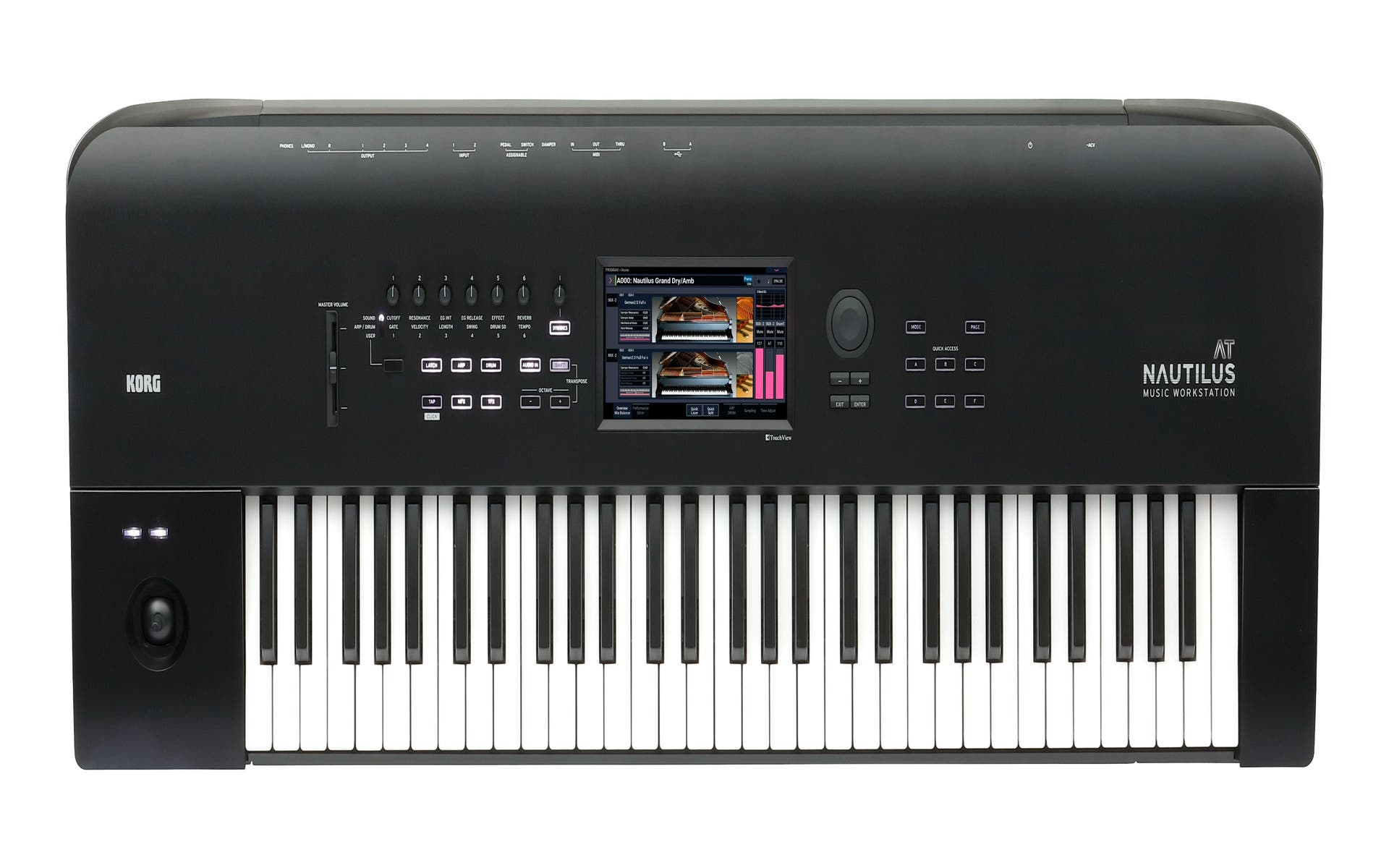Korg Nautilus 61 AT 61-Note Keyboard Workstation w/Aftertouch