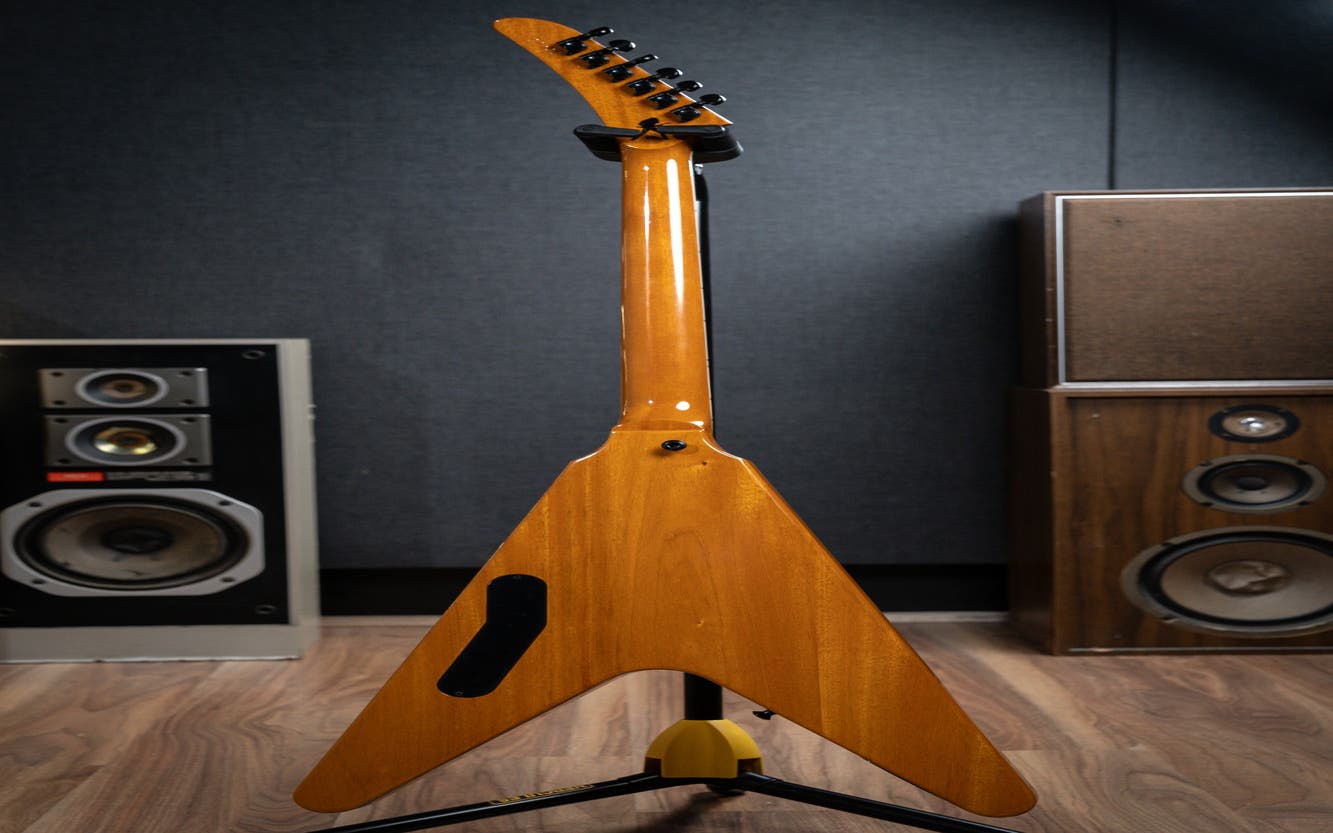 Gibson Dave Mustaine Flying V EXP - Antique Natural