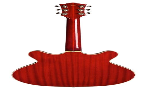 Guild Starfire V Semi-Hollow Electric Guitar w/Case - Cherry Red