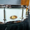 Noble and Cooley 14x6 Solid Shell Maple Snare - Eggshell Blue Gloss (Black HW)