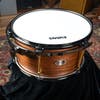 Noble and Cooley 4pc Union Drum Kit - Dark Honey Maple Satin  (Brass HW / Black Hoops)