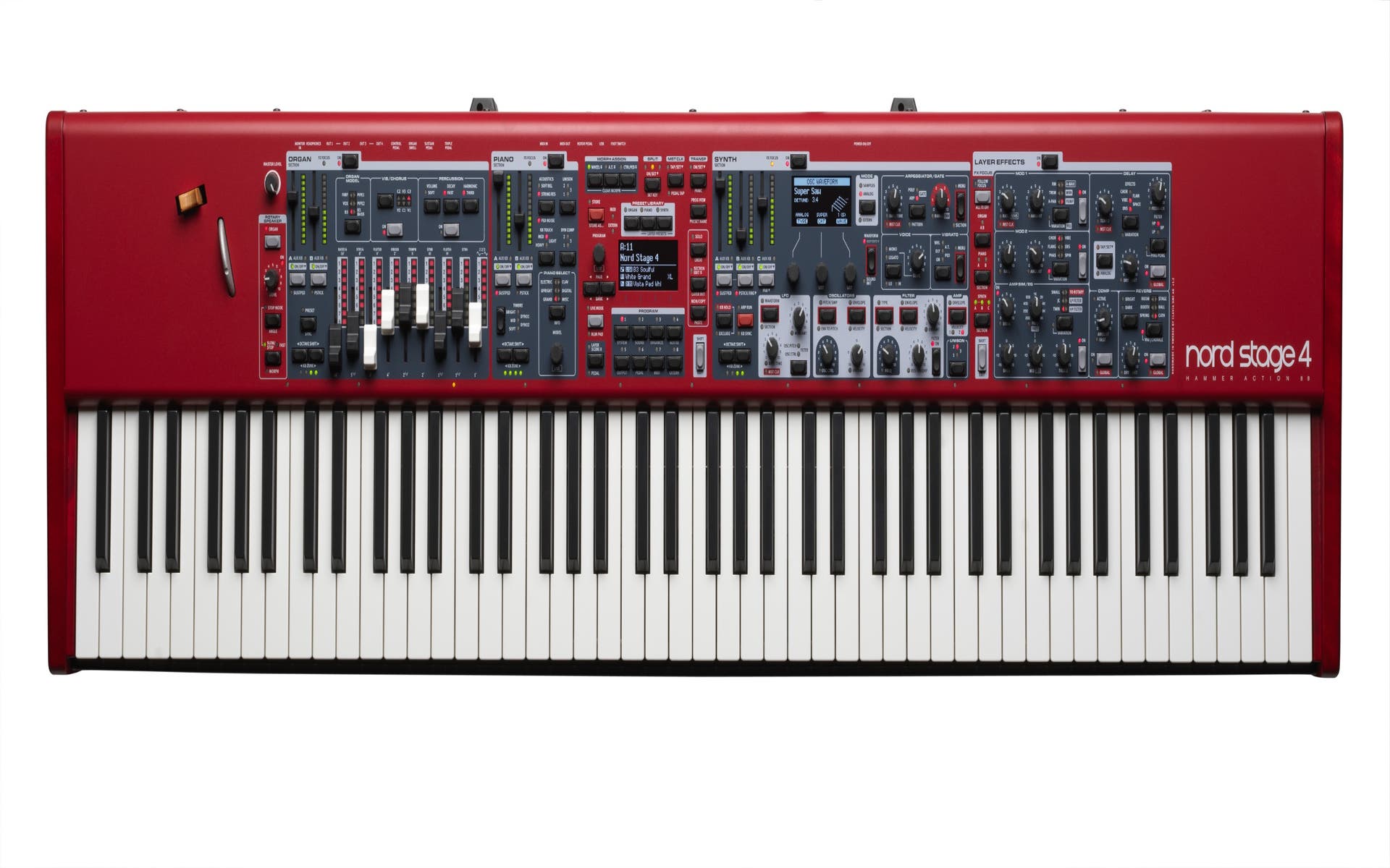 Nord Stage 4 88 Keyboard w/Weighted Keys