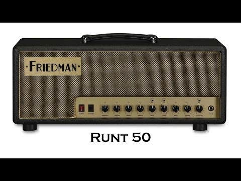 Friedman Runt 50 Guitar Amp Head