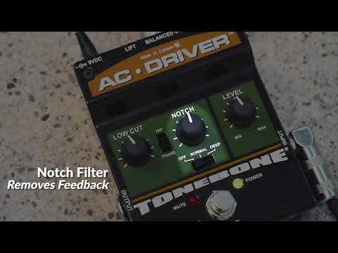 Radial AC-Driver Acoustic Preamp/DI Pedal