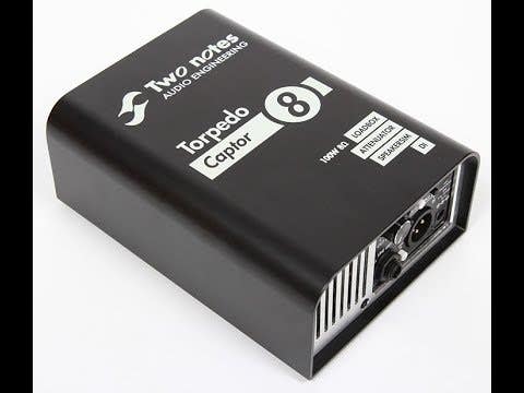 Two Notes Torpedo Captor Compact Loadbox and Amp DI - 8 ohm