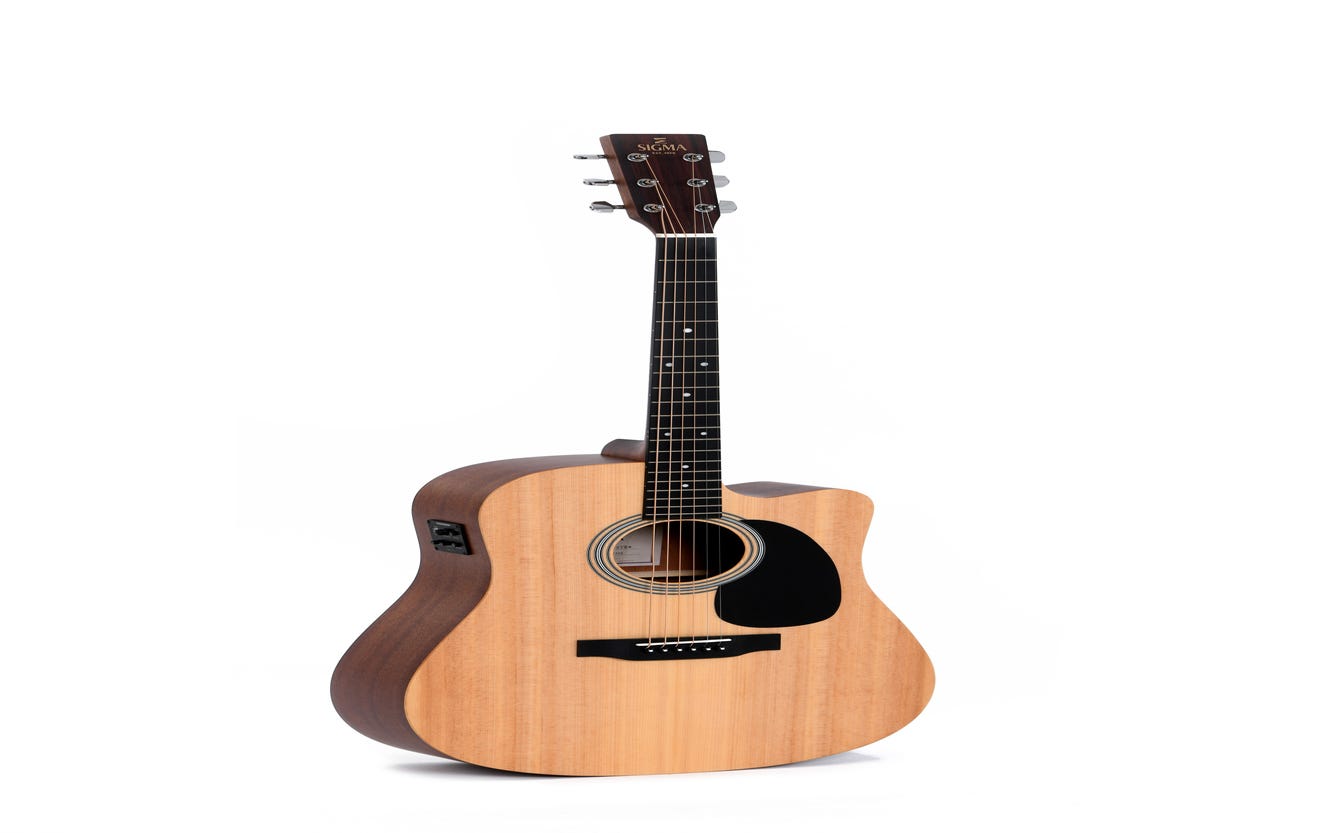Sigma DMC-STE ST-Series Acoustic Electric Guitar  - Spruce/Mahogany