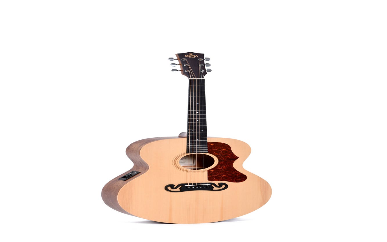 Sigma GJ-ME Jumbo Acoustic Electric Guitar