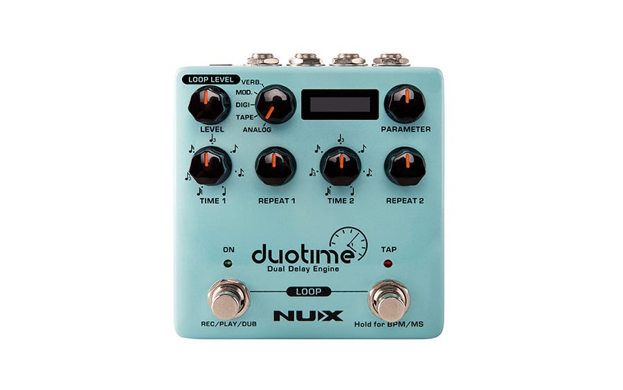 NU-X NDD-6 DuoTime Stereo Delay Pedal