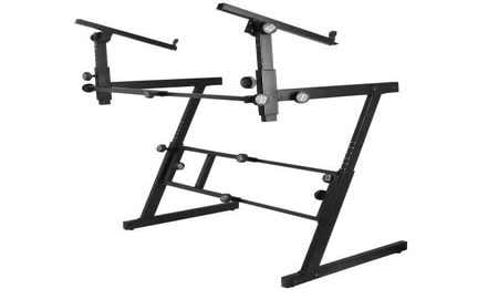 OnStage 2 Tier Z style Keyboard Stand