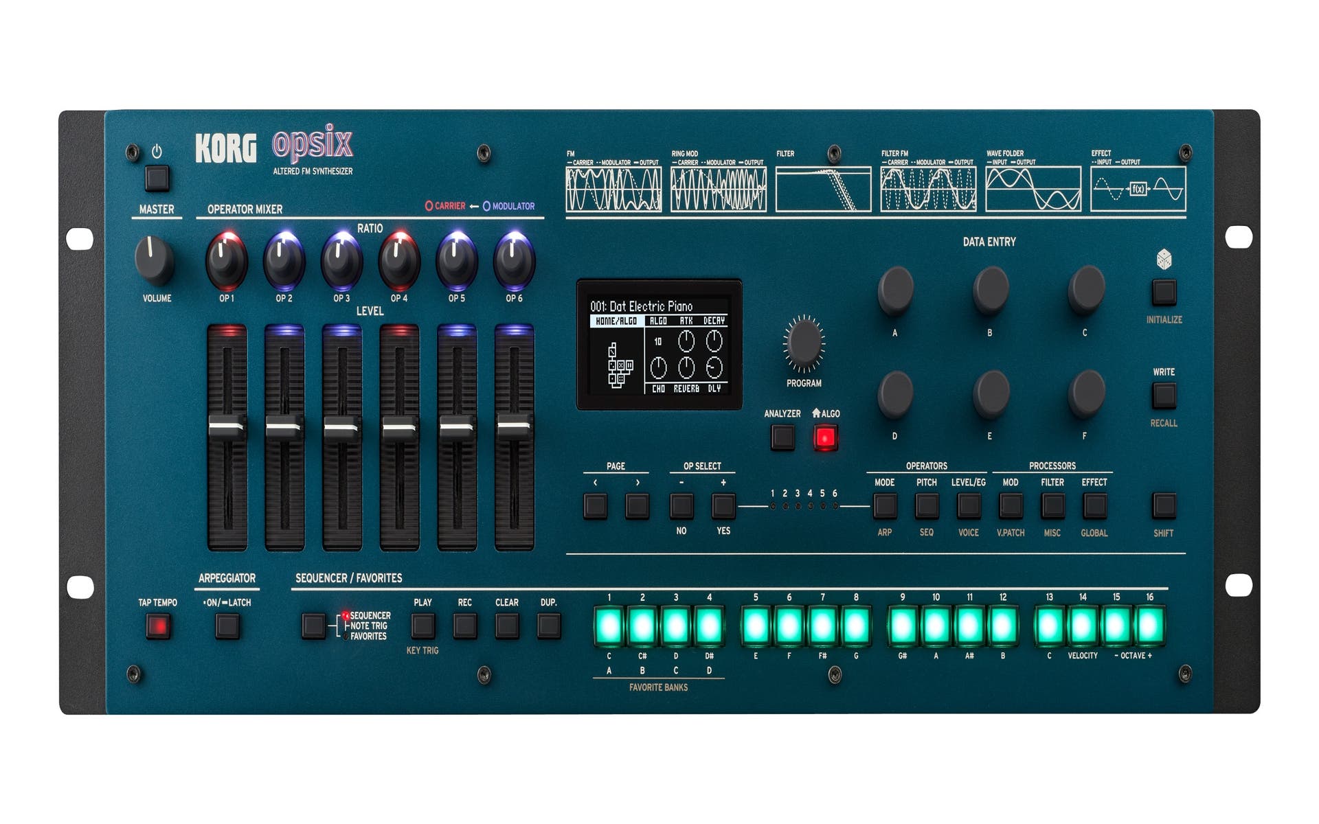 Korg OpSix Fm Synthesizer Module