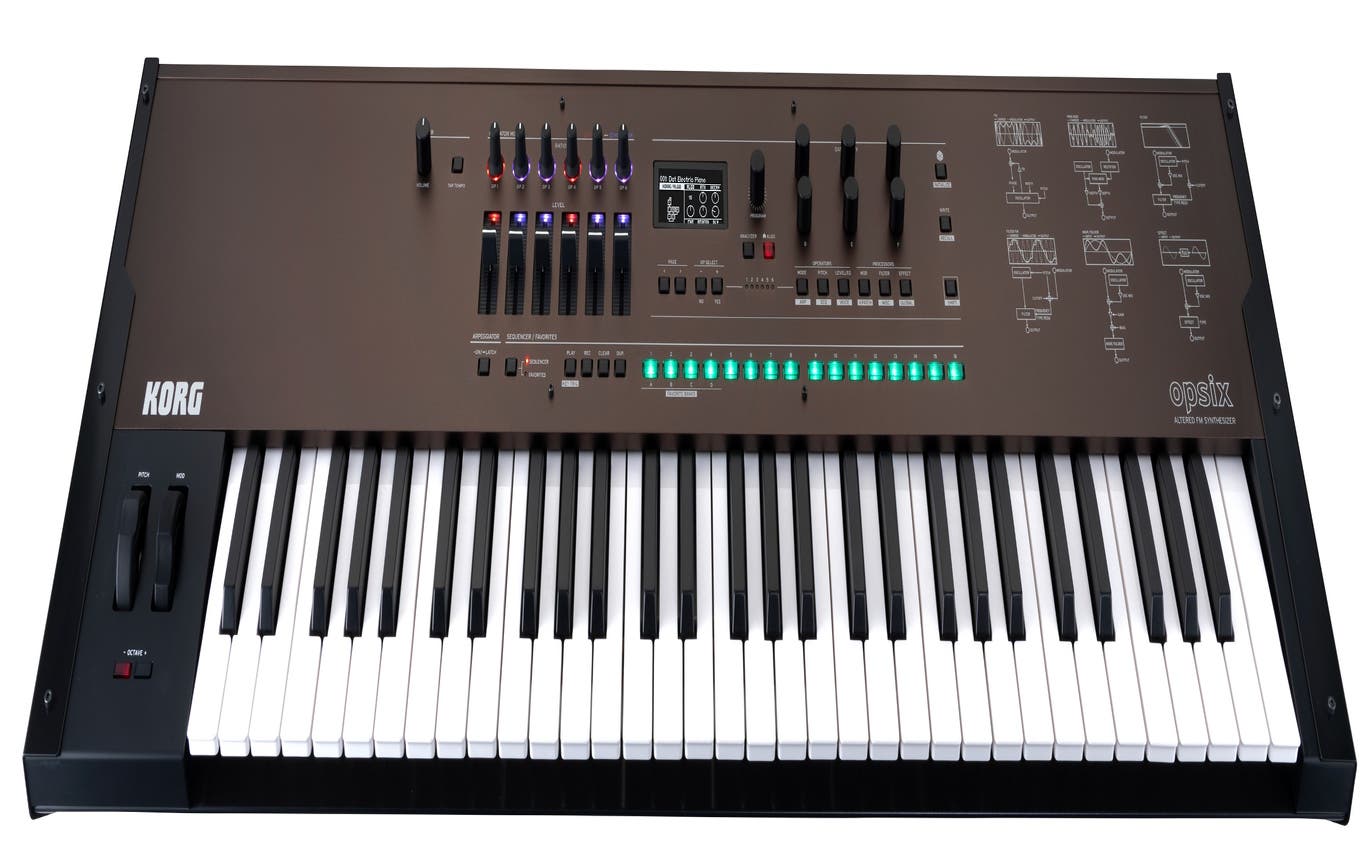 Korg OpSix SE 61-Key FM Synth w/Case - Black