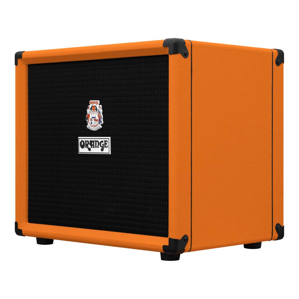 Orange shop bass cabinets