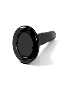 Mutec Polymer Trombone Mouthpiece - 6.5AL - Large Shank - Black (MTCLS6HALBL)