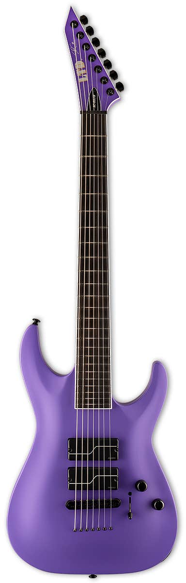 LTD Steph Carpenter SC 607BHPS 7 String Baritone Purple Satin Better Music